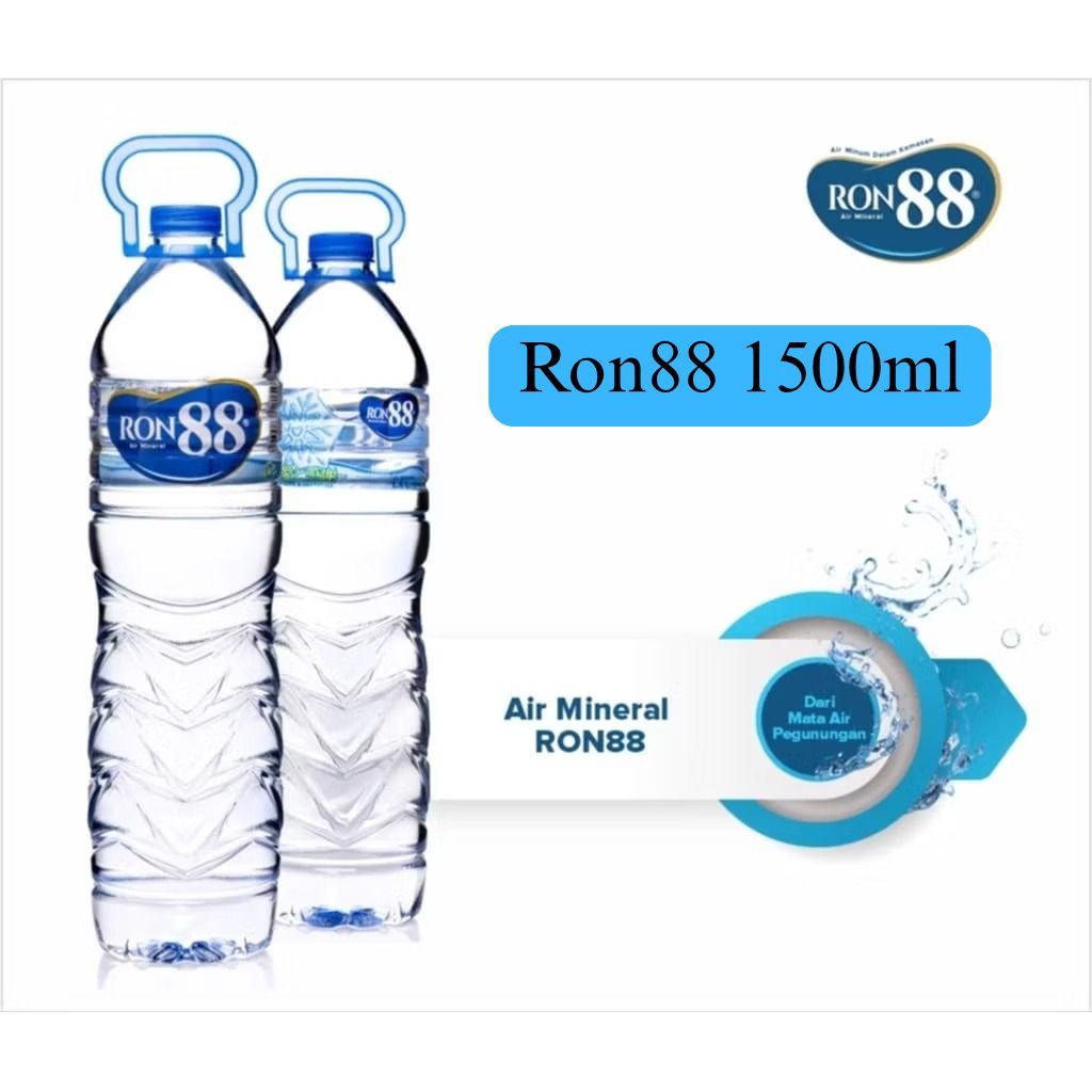 Jual Ron 88 Air Minum Kemasan Botol 1500ml AIR MINERAL / AIR MINERAL ...
