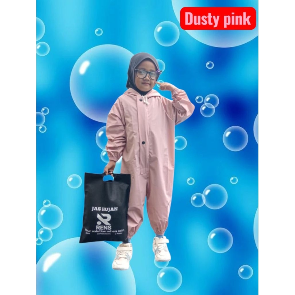 Jas Hujan Jumpsuit Anak Laki-Laki & Perempuan foto 2