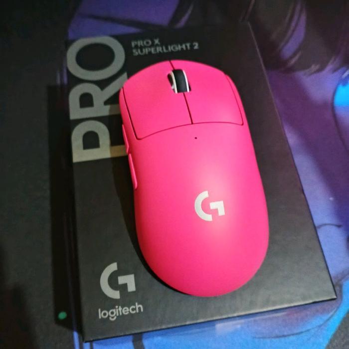 Jual Logitech G Pro X Superlight 2 Pink 8K Polling Rate - WIRELESS alt ...