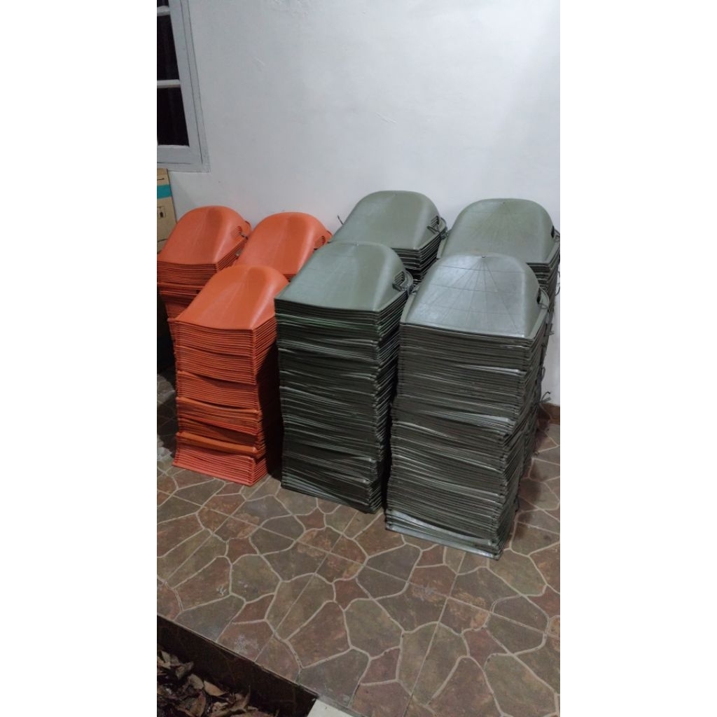 Jual Pengki Bangunan Pengki Plastik Pengki PVC - Hijau - 1 Lusin (12 ...