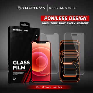 Brooklyn Poniless Ver2 Tempered Glass iPhone 17/16/15/14/13/12/11/X XR XS MAX Mini Pro Max Plus Air