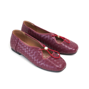 Sarasara Sepatu Flatshoes Wanita Motif Anyam Bettina Series
