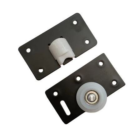 Jual Roll Roller Roda Sliding Pintu Lemari Geser Bracket Besi Nylon Set ...
