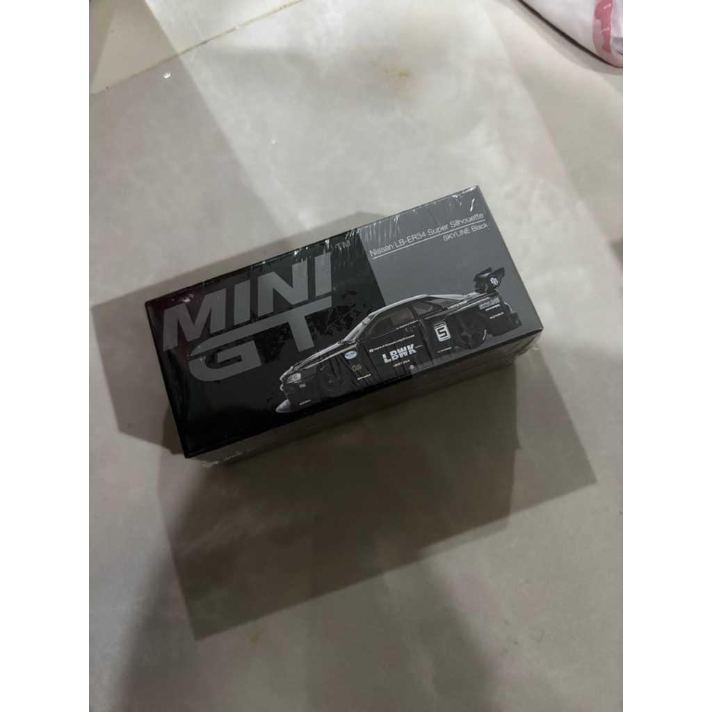 Jual Mini GT LB-ER34 Super Silhouette Skyline R34 Black | Shopee Indonesia