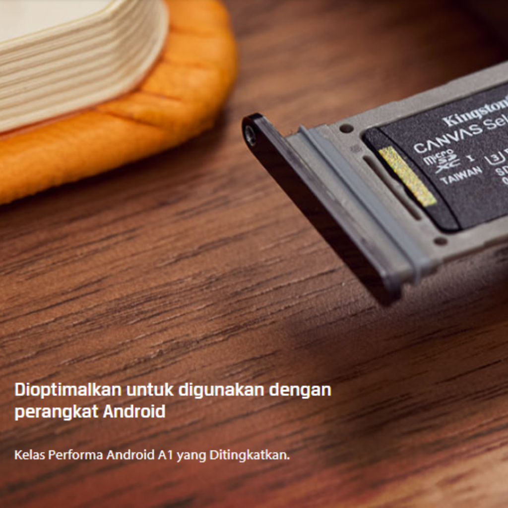 Kingston Canvas Select Plus Class 10 microSD Card 64GB (SDCS3/64GBSP) -Kecepatan 150mb/dtk (3)