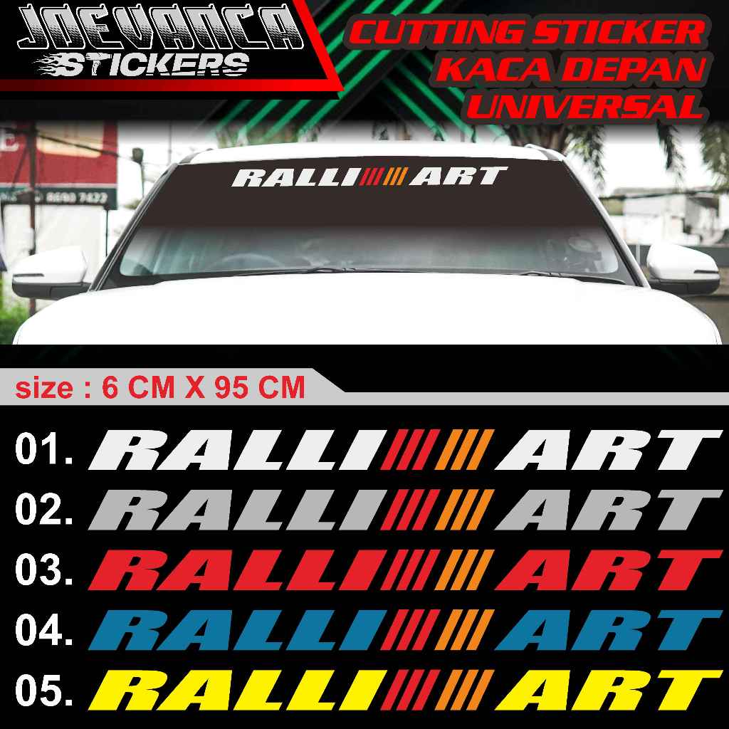 Jual Cutting Sticker Kaca Depan Mobil Universal | Shopee Indonesia