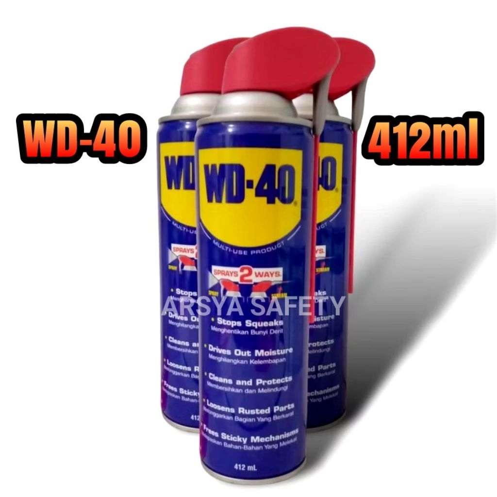 Jual WD-40 412ml WD40 WD 40 SEMPROTAN ANTI KARAT | Shopee Indonesia