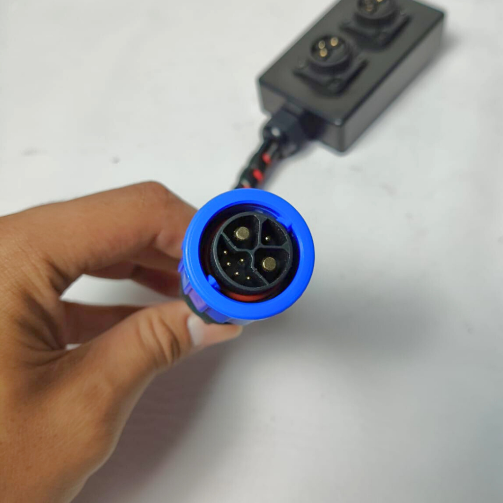 Jual Joiner Parallel Charger Connector Adaptor Polytron FOX R | Shopee ...