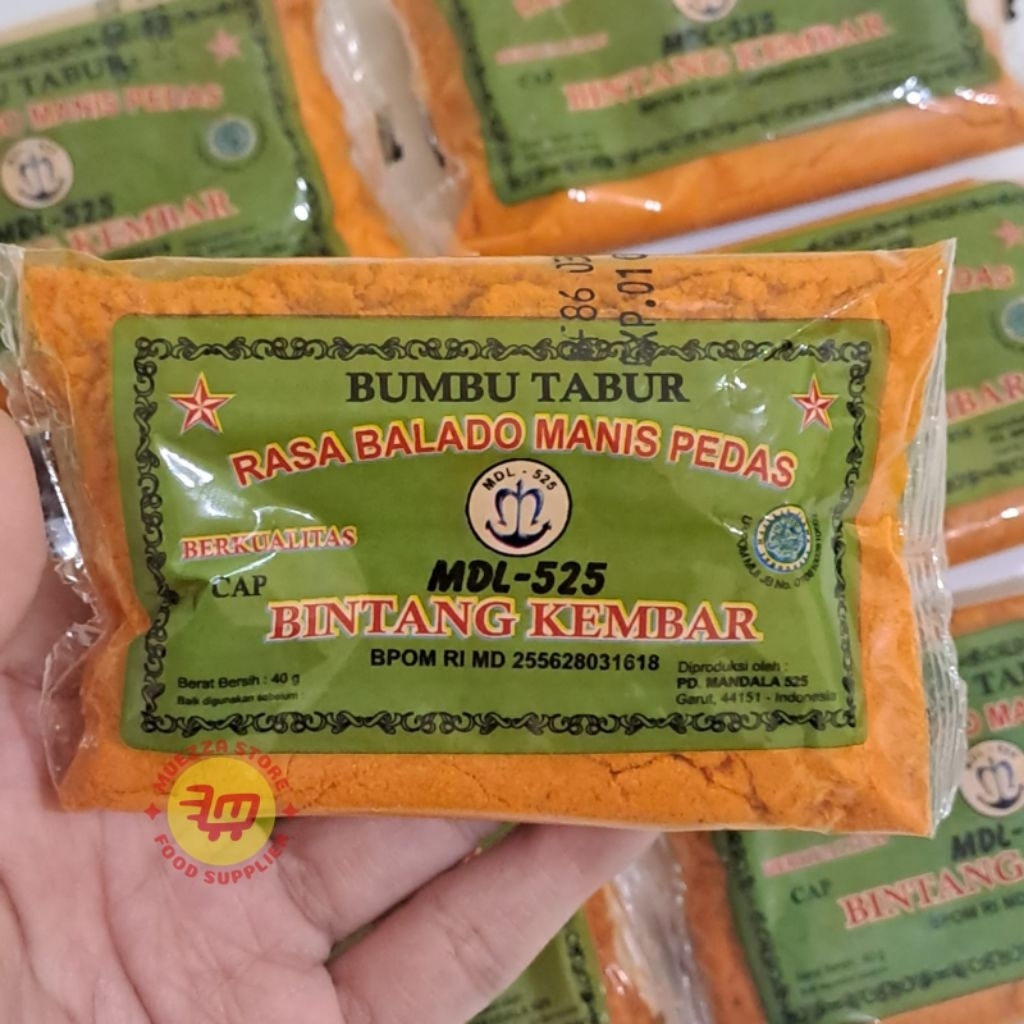 Jual BUMBU BINTANG KEMBAR RASA BALADO MANIS PEDAS, RASA KEJU, RASA ...