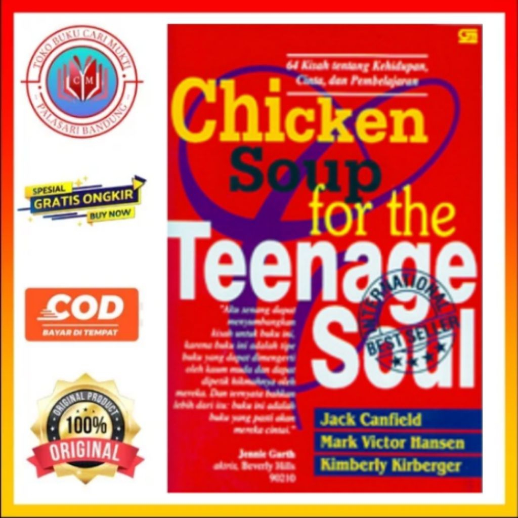 Jual BUKU CHICKEN SOUP FOR THE TEENAGE SOUAL - JACK CANFIELD | Shopee ...