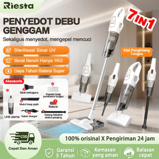 2025 Vacum Cleaner 30000PA 7 IN 1 Penyedot Debu Portabel Tanpa Kabel Multifungsi Mobil/Rumah
