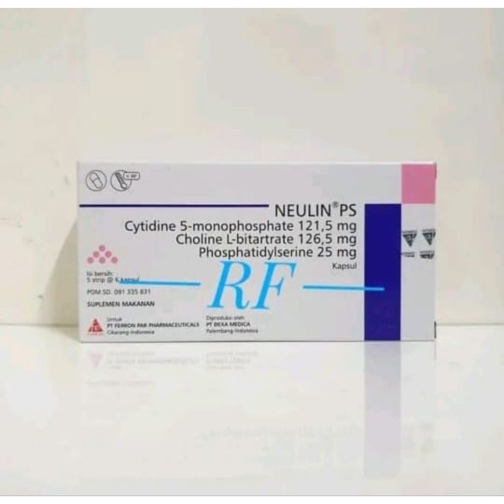 Jual Neulin PS isi 30 Capsul (Ferron) | Shopee Indonesia