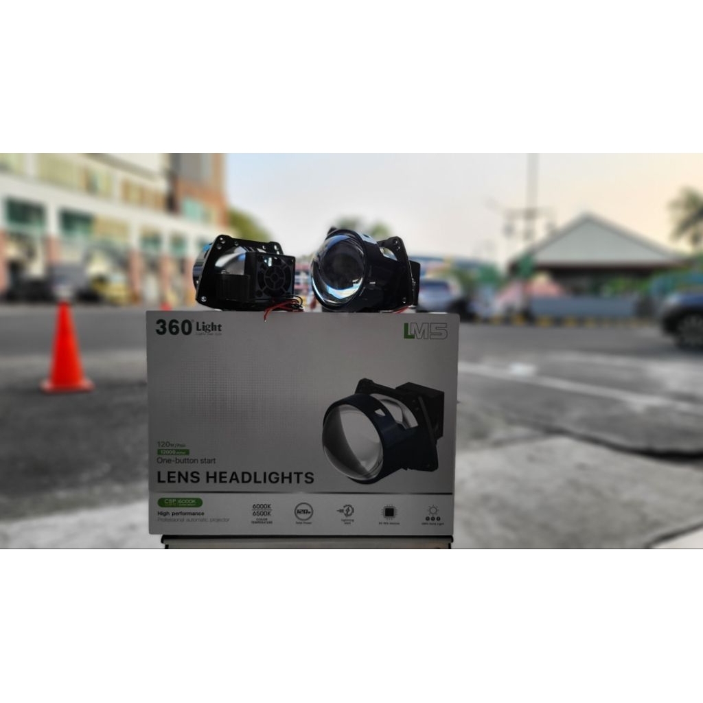 Jual Conpex Biled Projector 3 inch 60watt 360 Light LM5 Projie 3