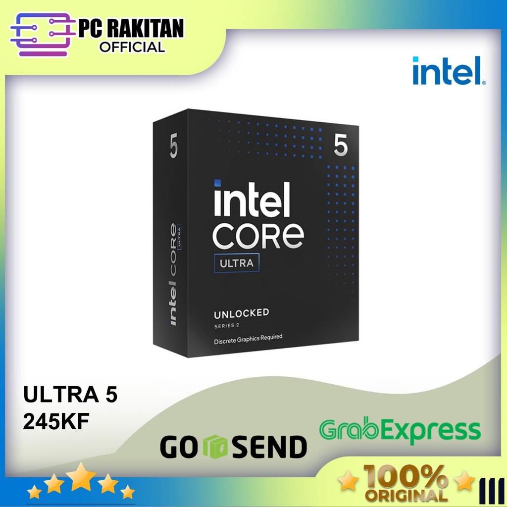 Jual INTEL PROCESSOR ULTRA 5 245KF LGA1851 | Shopee Indonesia