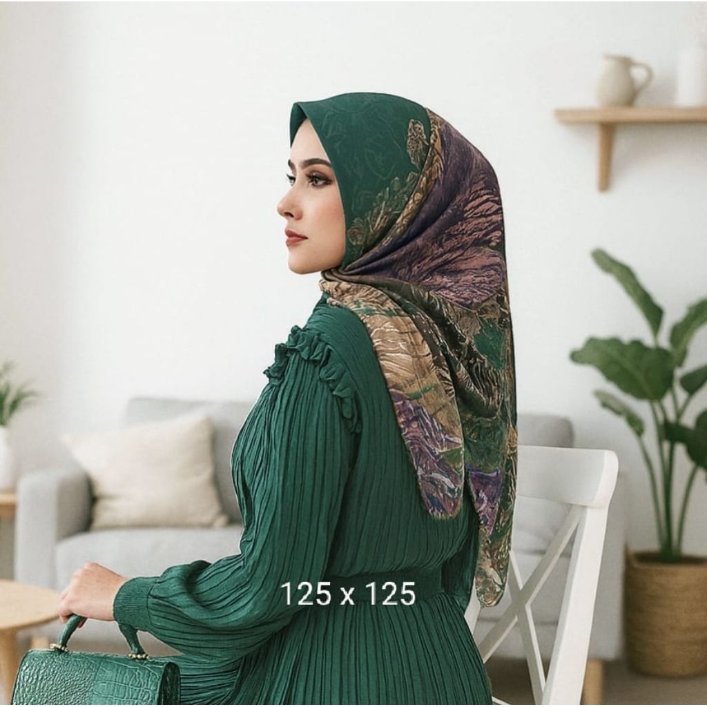 OBRAL TERLARIS SYARI BUTTERFLYY HIJAU / KERUDUNG SEGI EMPAT / JILBAB INSTAN / HIJAB TERBARU TERMURAH KEKINIAN / SEGI EMPAT JUMBO / HIJAB VOAL PREMIUM / HIJAB MOTIF PREMIUM