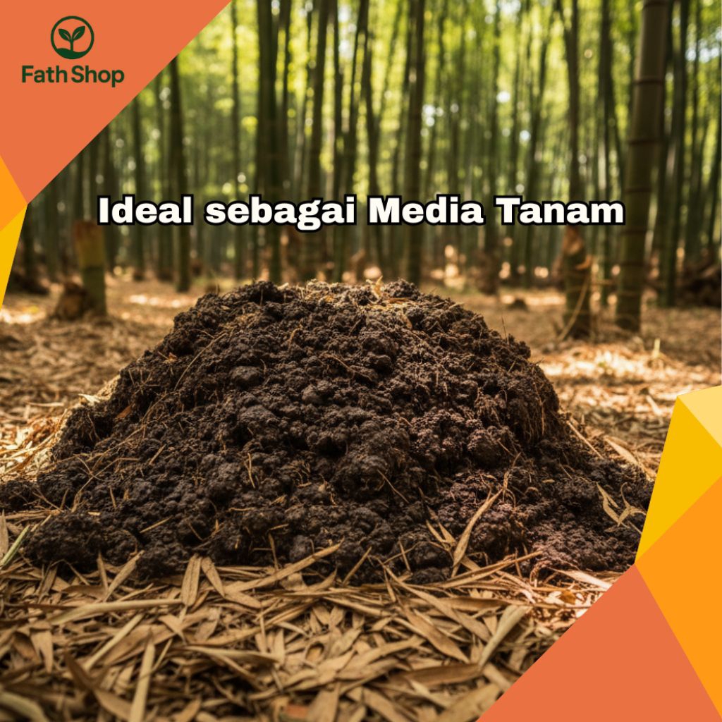 Jual Tanah Humus Bambu kemasan 1 kg Media Tanam | Shopee Indonesia