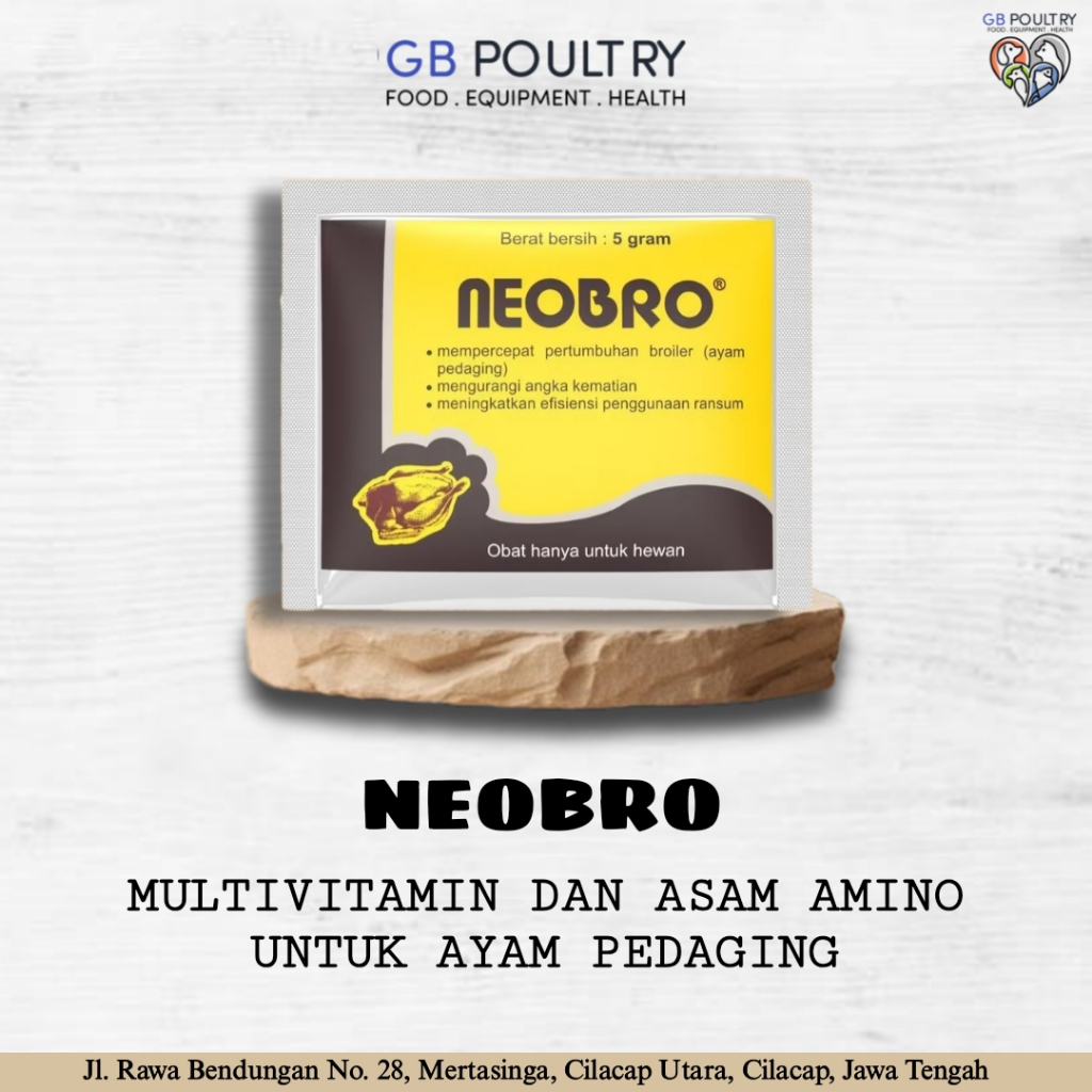 Jual Neobro multivitamin ayam 5 gram | Shopee Indonesia