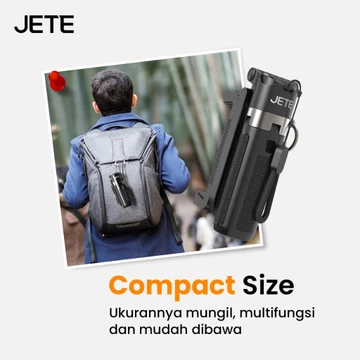 Tripod Bluetooth JETE H19 Portable Mini Tongsis Selfie Stick 360 Rotation With Postel Wireless