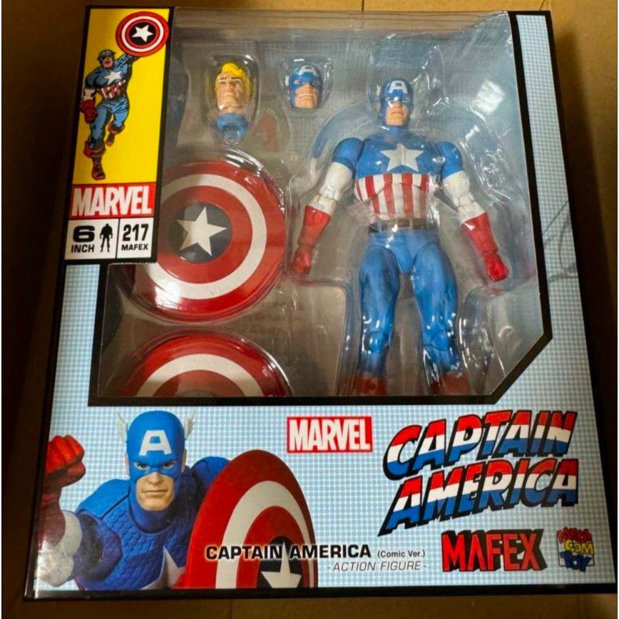 Jual MAFEX MARVEL SERIES - No.217 CAPTAIN AMERICA (COMIC Ver