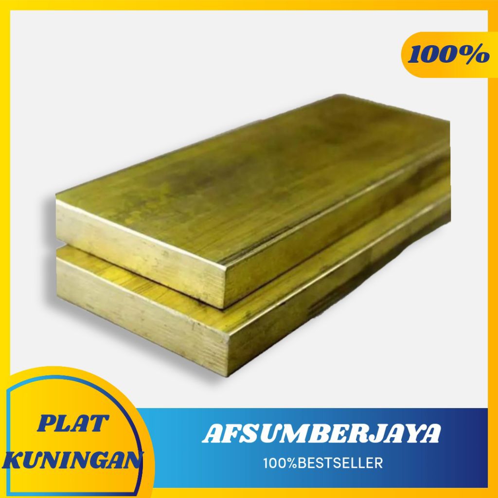 Jual Plat strip kuningan 12mm x 50mm x 1000mm | Shopee Indonesia