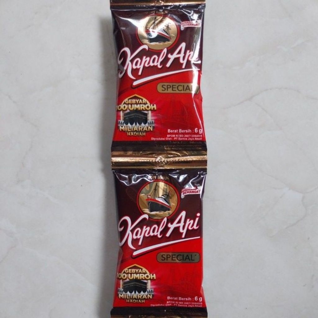 Jual Kapal Api Special Mini 1 renceng isi 10 Sachet x 6g | Shopee Indonesia