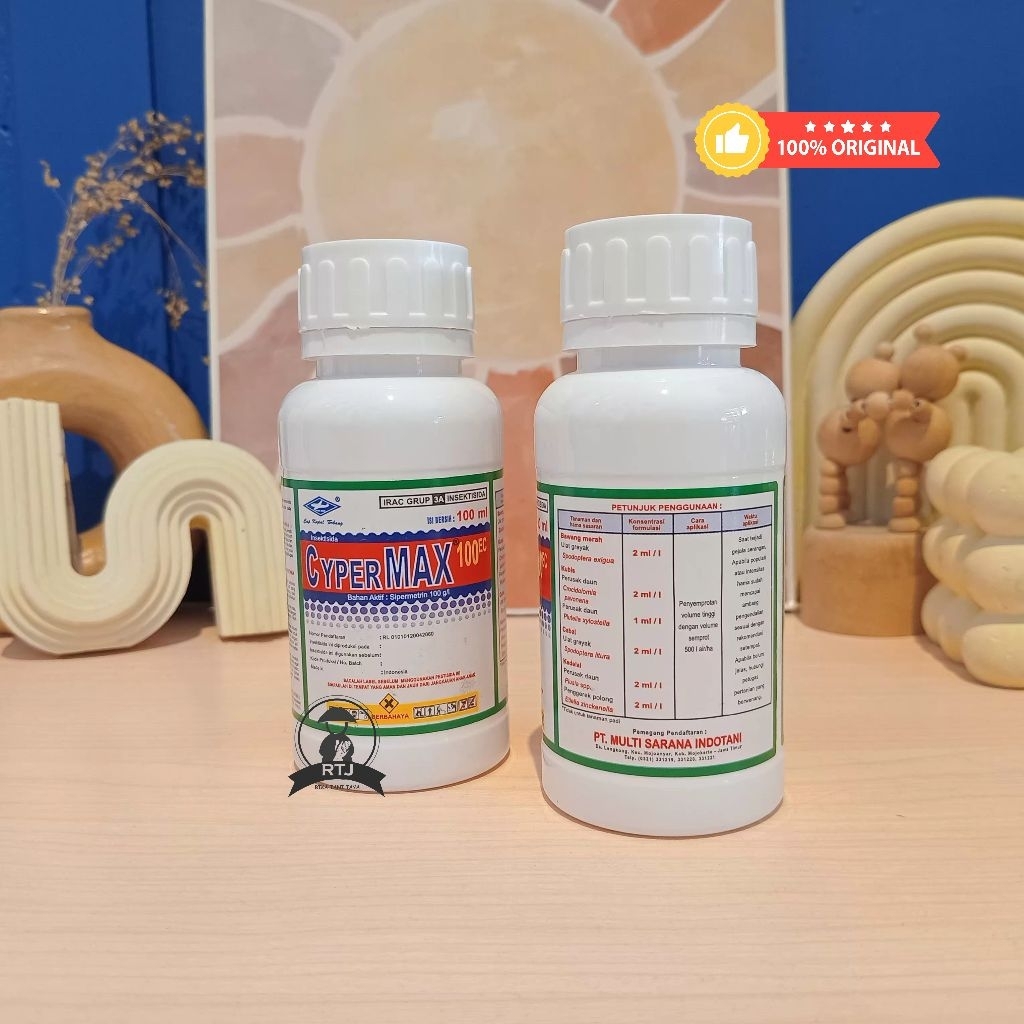 Jual CYPERMAX 100EC INSEKTISIDA | KEMASAN 100 ML | CAP KAPAL TERBANG ...