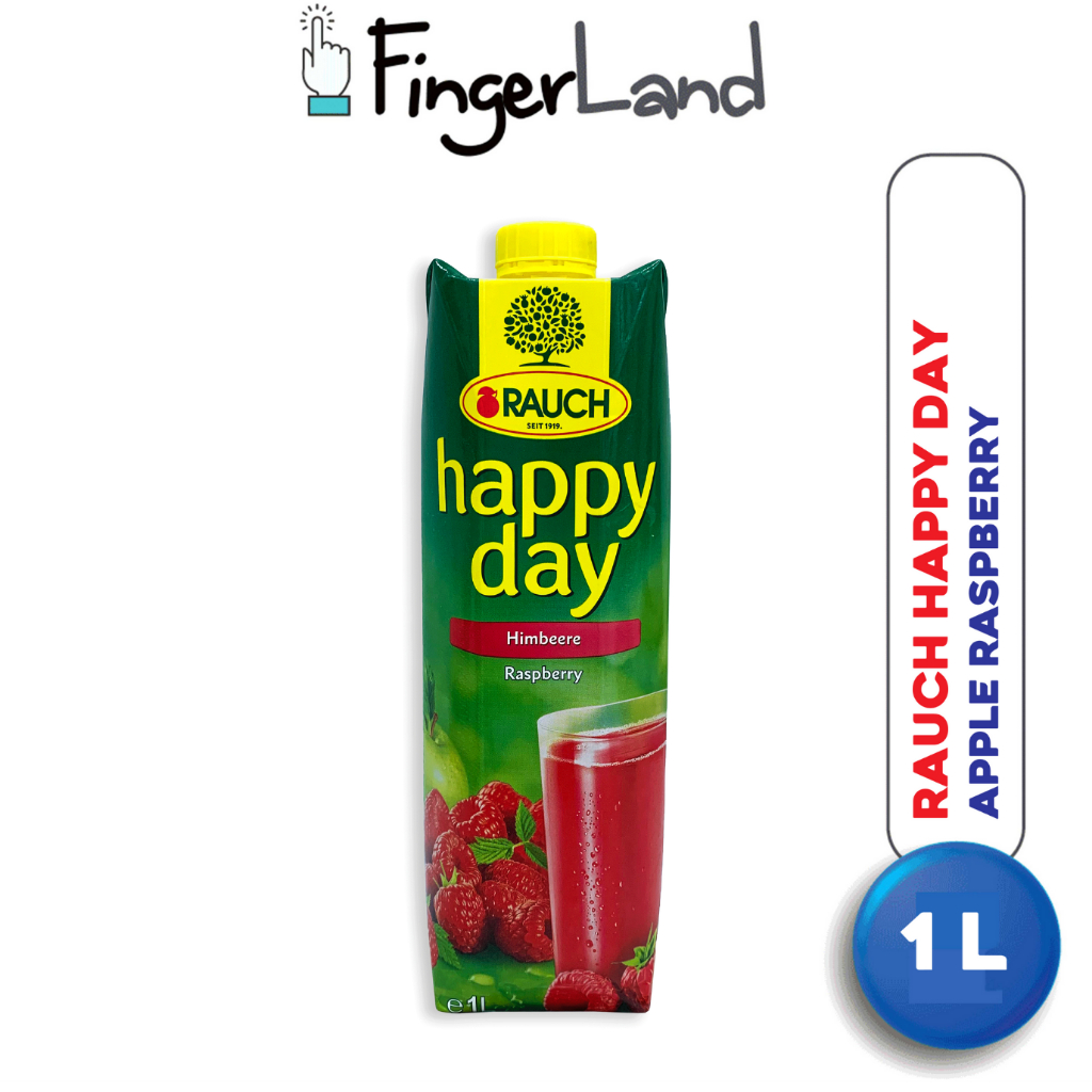 Jual HAPPY DAY Fruit Juice Apple Raspberry 1 L Jus Buah Apel Raspberry ...