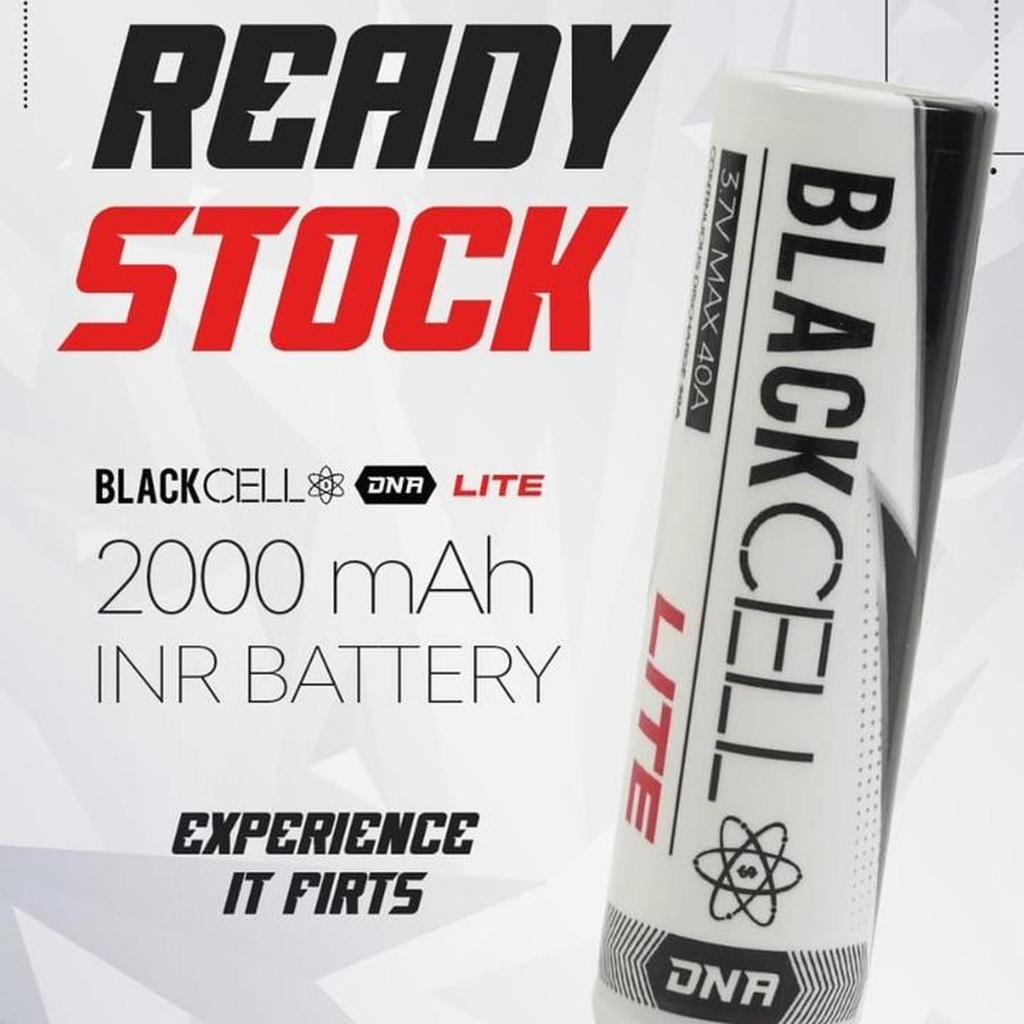 Jual Blackcell DNA Lite 2000mAh 40A 18650 Battery 100% Authentic ...