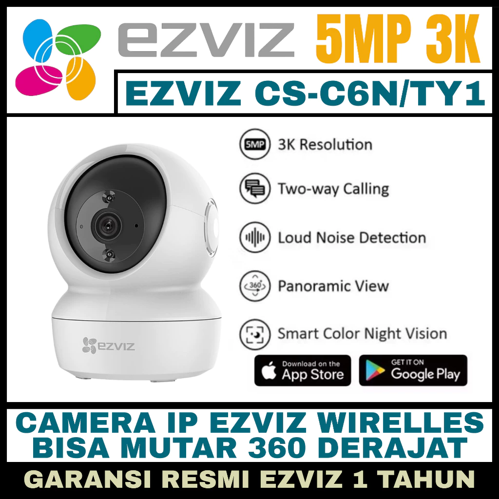 Camera CCTV Ezviz CS H6c Indoor Wifi