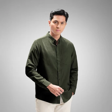 CUTOFF Clark Kemeja Pria Oxford Panjang