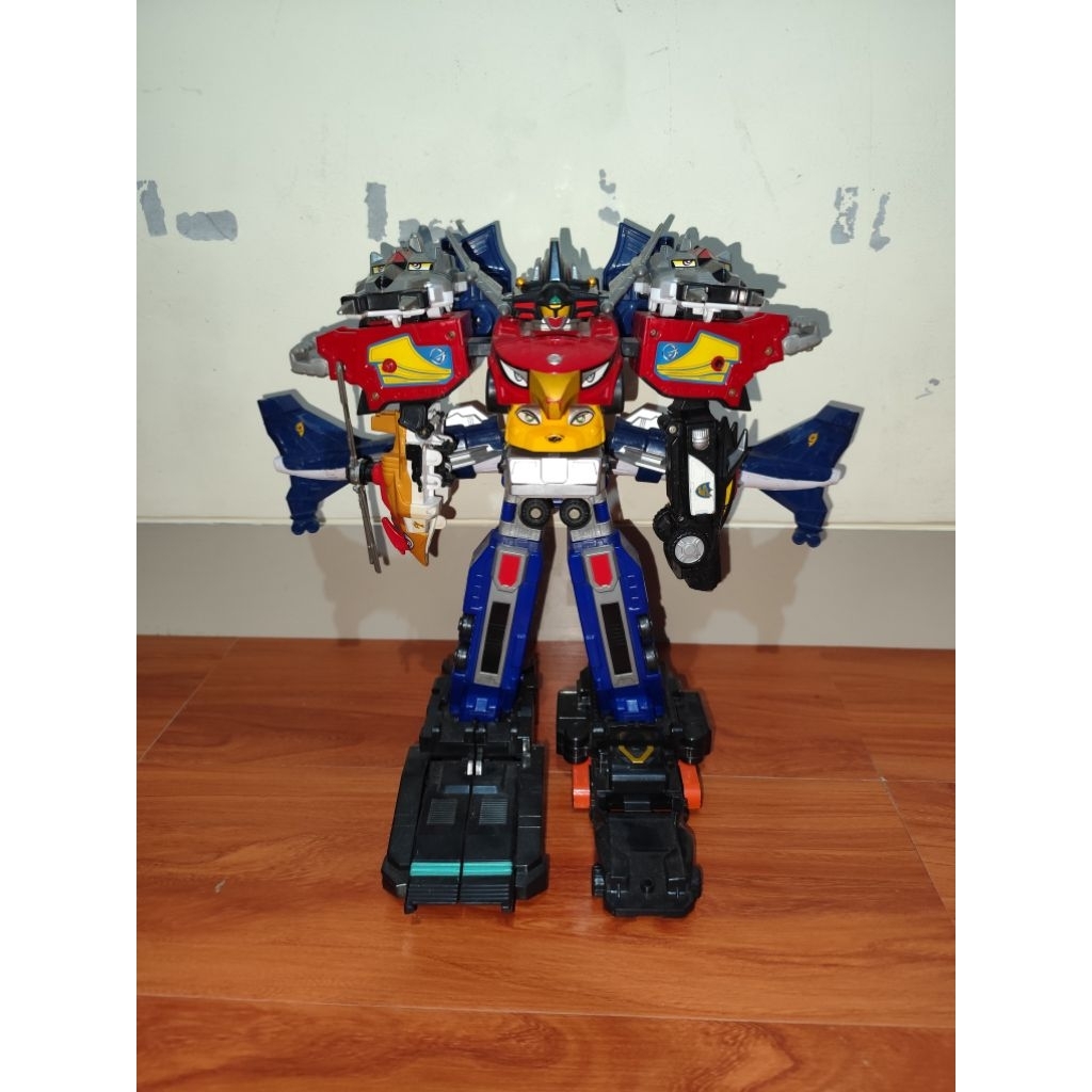 Jual Mainan Robot DX High Octane Megazord Zenith Megazord SkyRev ...