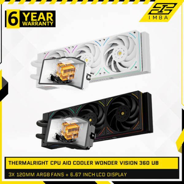 Jual THERMALRIGHT CPU AIO COOLER WONDER VISION 360 UB ARGB (360MM ...