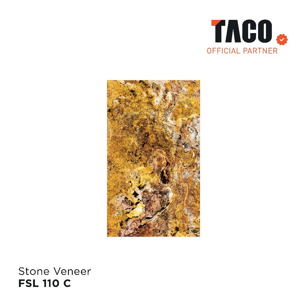 Jual TACO Fideco Wall Panel Stone Veneer Translucent Tebal 2mm Ukuran ...