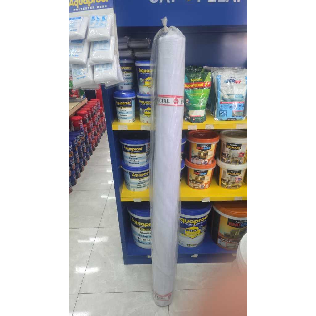 Jual SERAT POLYESTER MESH AQUAPROOF 1,5M X 50 M | Shopee Indonesia