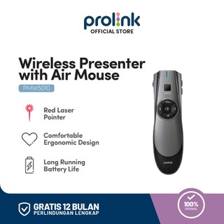 Jual Prolink Wireless Presenter Red Lazer Pointer with Air Mouse ...