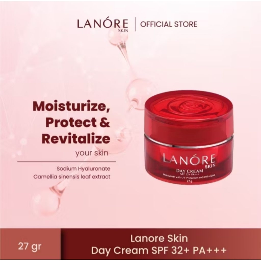 Jual LANORE SKIN DAY & NIGHT CREAM || Melembabkan, Mencerahkan ...