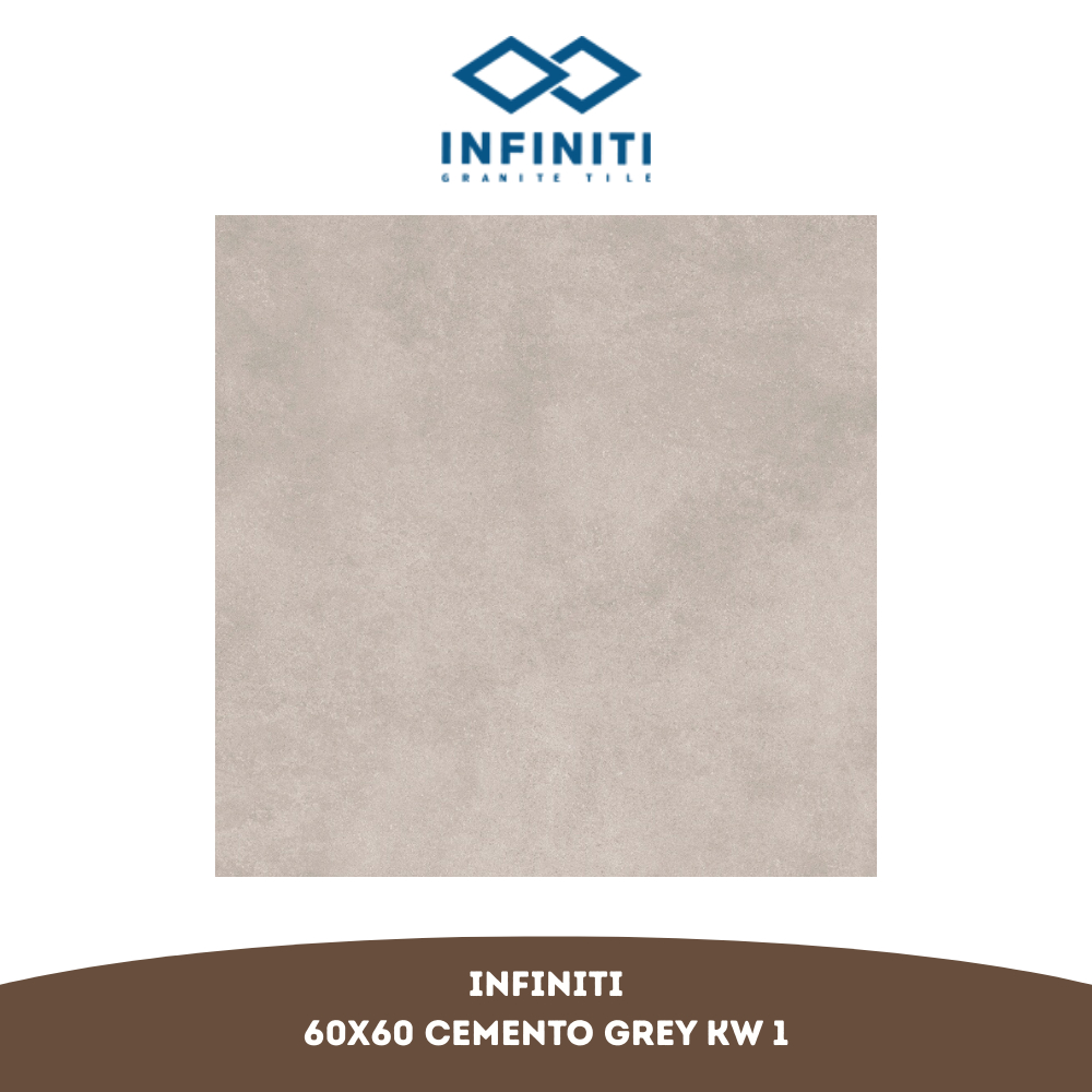 Jual INFINITI Granit Cemento Grey 60X60 KW 1 per Box (Isi 4 Lembar / 1. ...