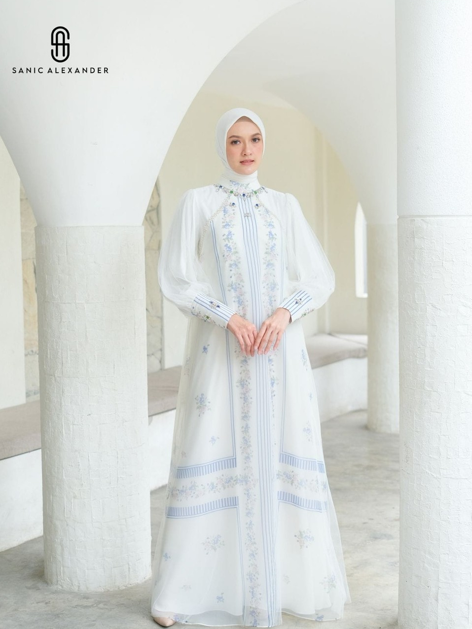 Jual SANIC ALEXANDER HIZZA ABAYA - Gamis Pesta Muslimah Elegan Cocok ...