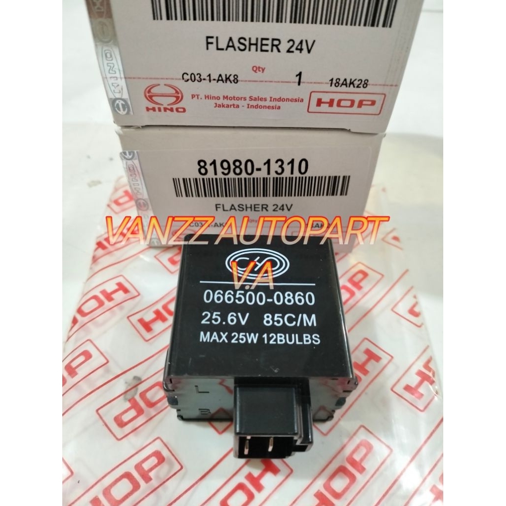 Jual flasher sein sen Hino ranger H07C 3pin 81980-1310 | Shopee Indonesia