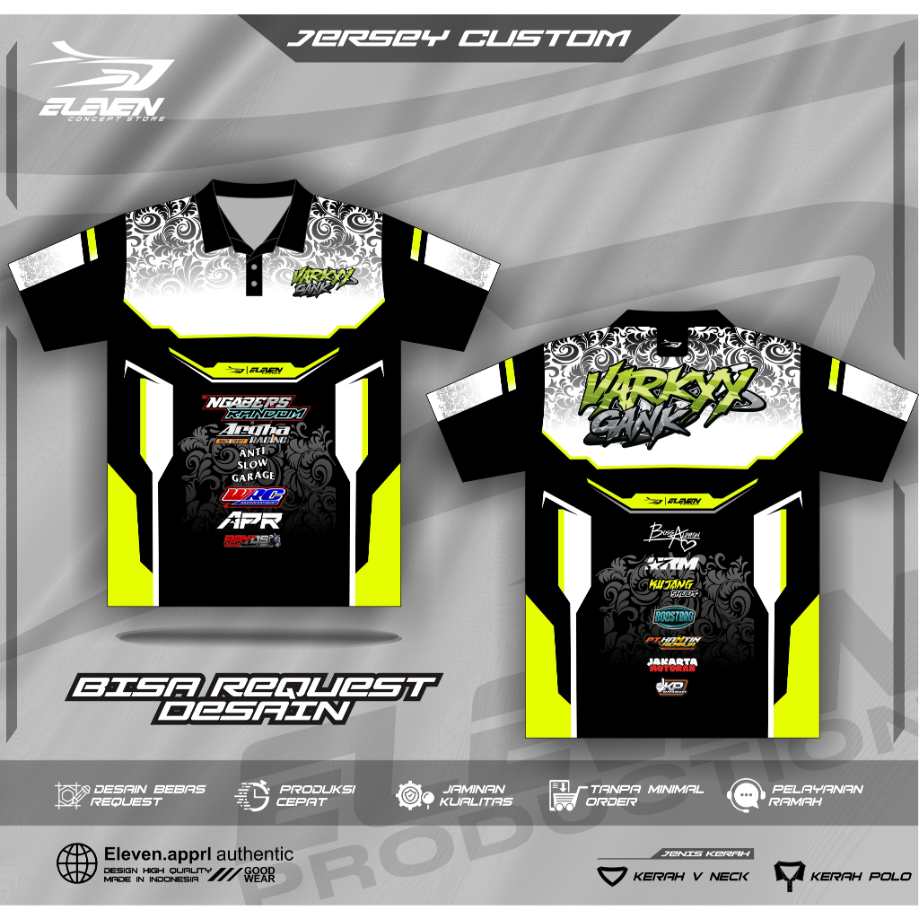 Jual Jersey Racing Custom Full Print Adem Awet Bisa Request Desain suka ...