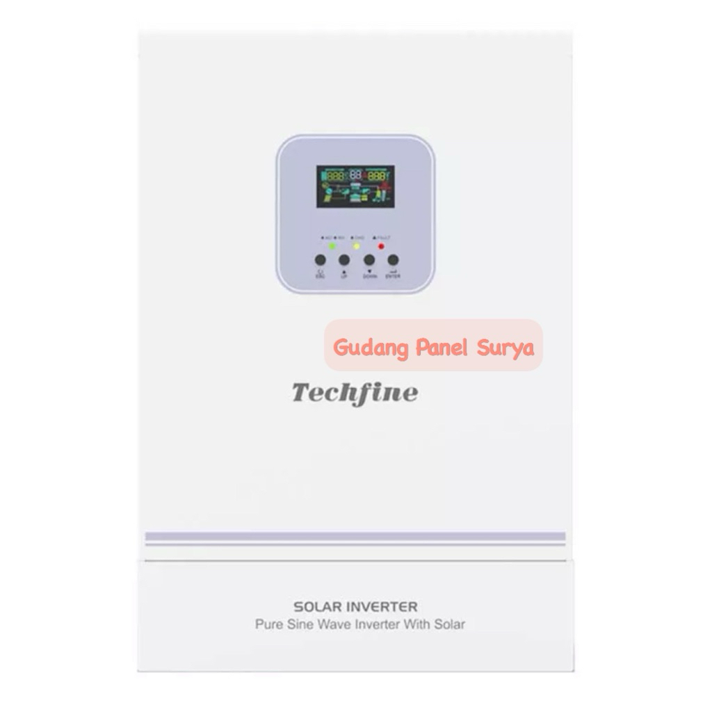 Jual Techfine Inverter Hybrid 3000W 24V inverter techfine 3KW 24V ...