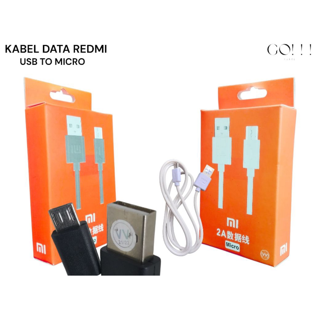 Jual Kabel Data Redmi Usb To Micro - Fast Charging - Asli Baru ...