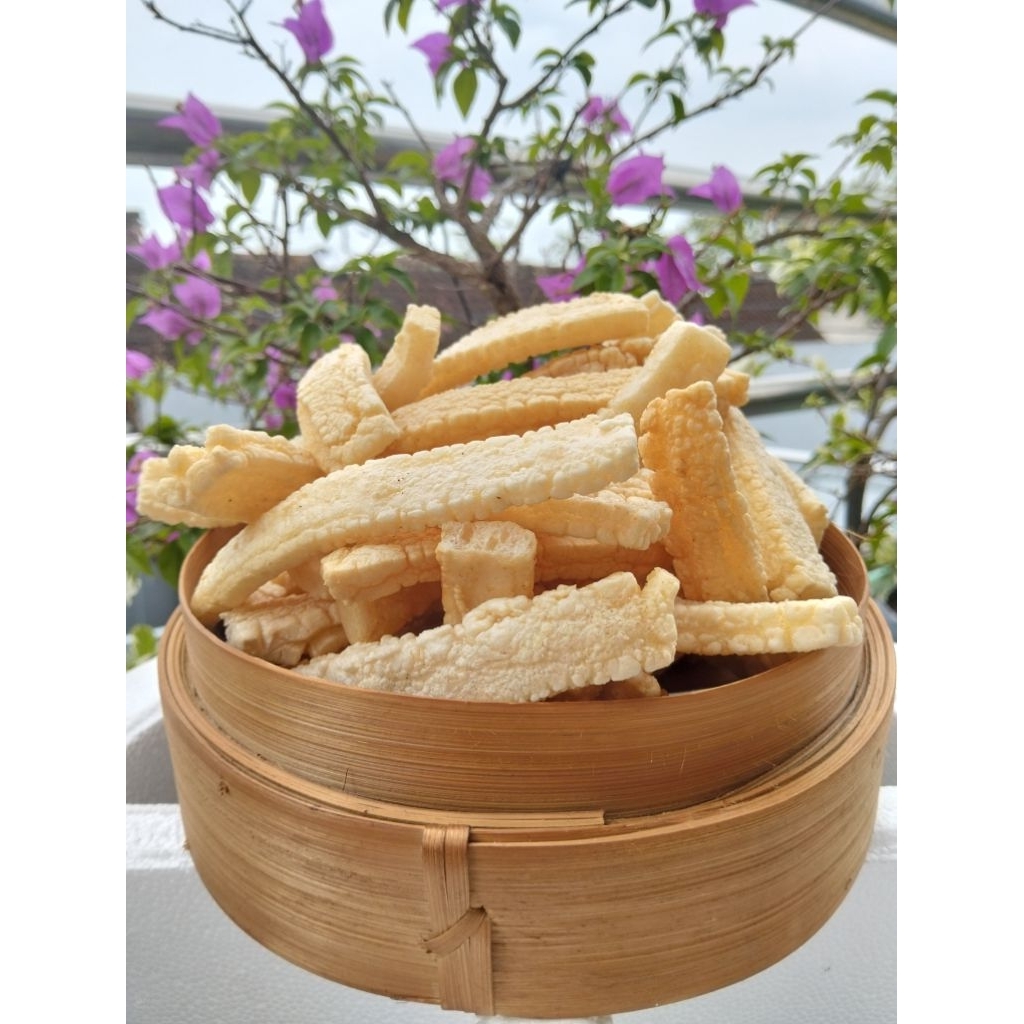 Jual Rambak Jari Matang Siap Makan 500 Gram - Kerupuk Rambak ...