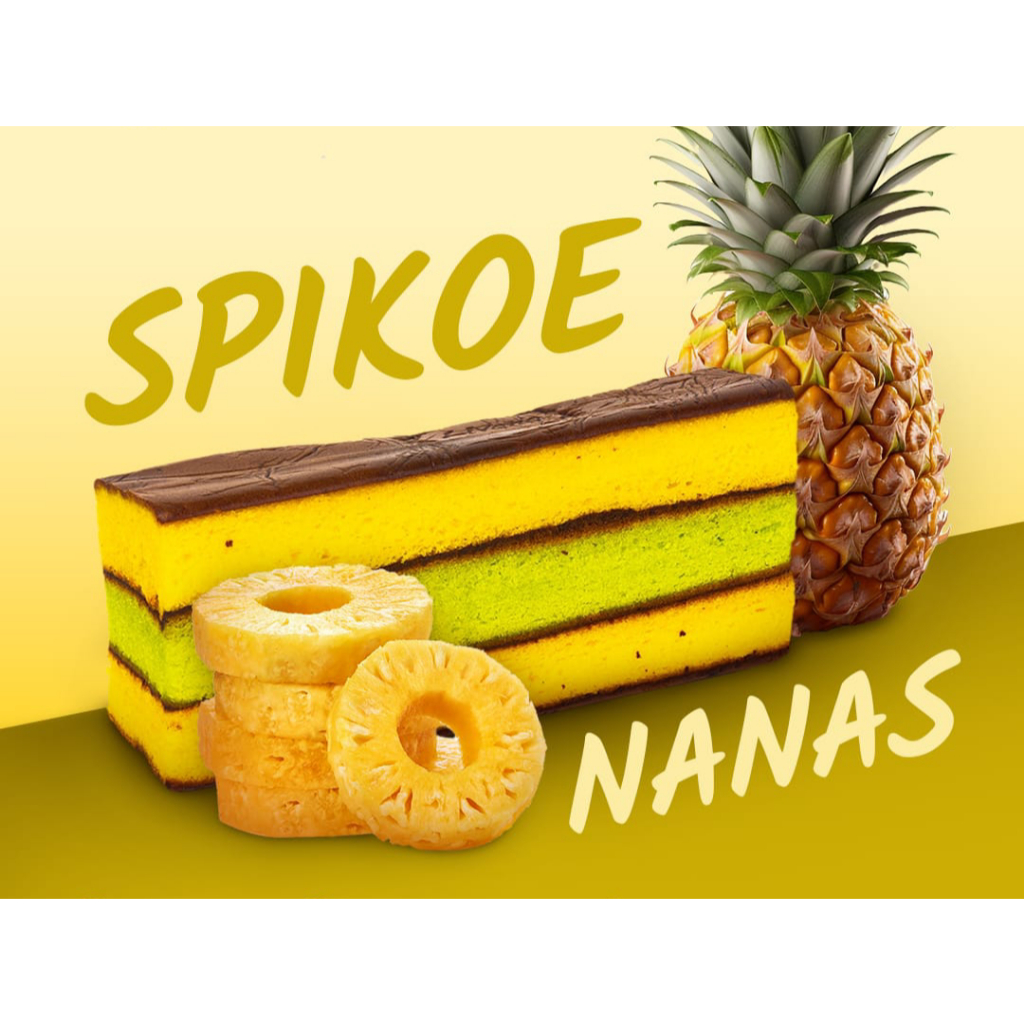 Jual Spiku Nanas Kue Lapis Surabaya Legit Spikoe dengan Resep Kuno Oleh ...