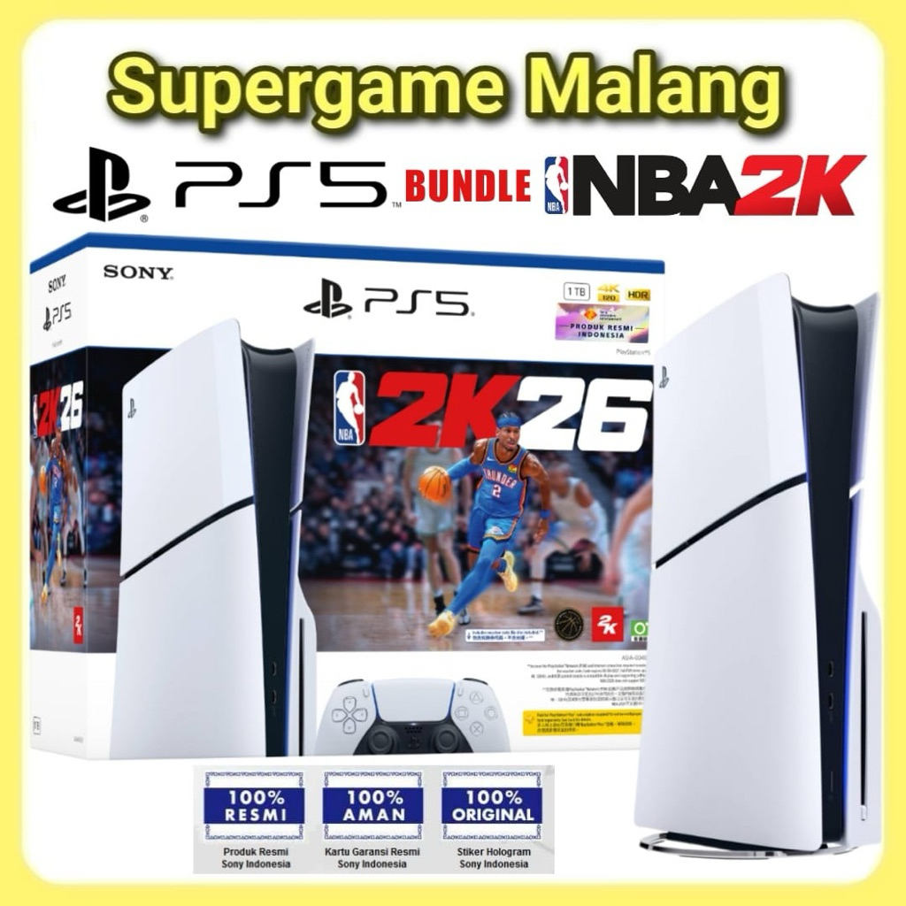 Jual PS5 Slim Disc Digital Console Sony Playstation Model PS 5 Slim ...