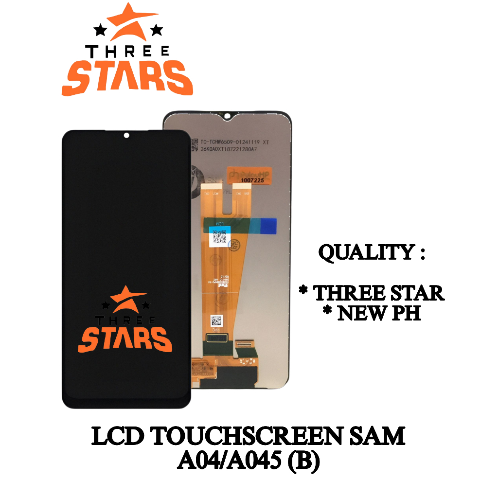 Jual THREESTARS _LCD TOUCHSCREEN SAM A04 / A045 | Shopee Indonesia