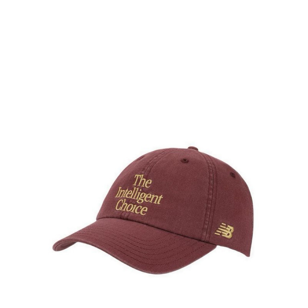 Jual NEW BALANCE 6 Panel The Intelligent Choice Unisex Hat - Burgundy ...