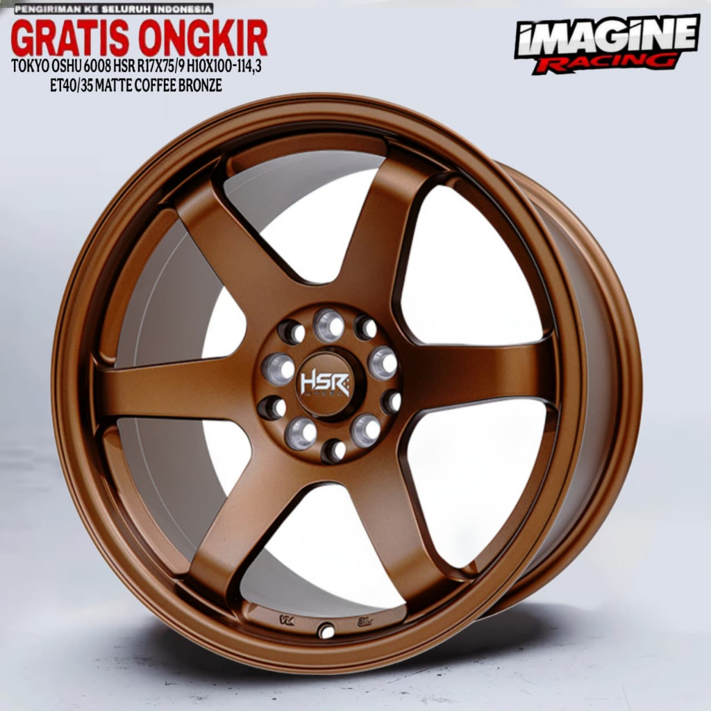 Jual VELG R17 MODEL TE37 HSR TOKYO COCOK UNTUK NEW VELOZ NEW XENIA ALL ...