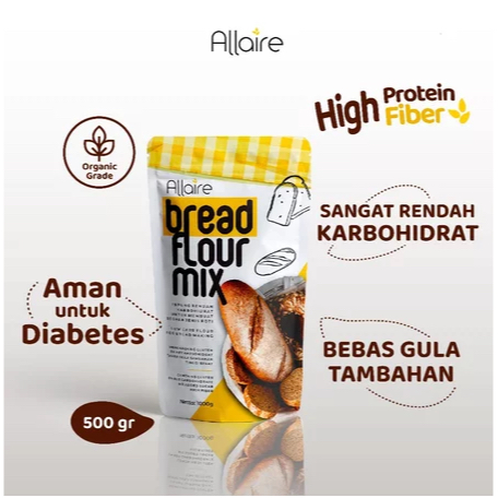 Jual Tepung Pengganti Terigu Cakra Roti Tinggi Protein Rendah ...