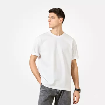 HAENHA Kaos Polos Pria Wanita Cotton Combed 20S